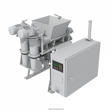 COTTAGE CHEESE TWO-LANE FLOW WEIGHER