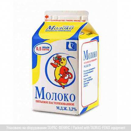 Молоко в пюр пак