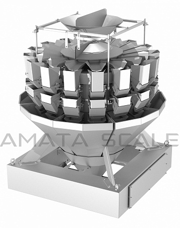 Multihead Weigher for dosing of 2 mixed products
